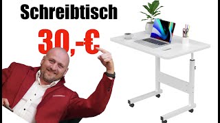 Günstiger Schreibtisch für das Homeoffice  Nur 30 Euro und platzsparend [upl. by Saitam814]