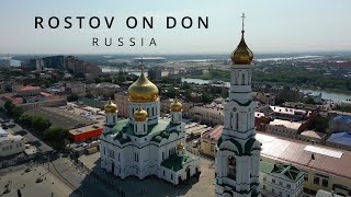 Rostov on Don  Russia  4K [upl. by Airdnassac705]