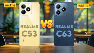 Realme C53 4G Vs Realme C63 4G [upl. by Aidualc]