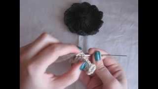 Fiore a Spirale allUncinetto  Crochet Spiral Flower ENG SUBS [upl. by Costello]