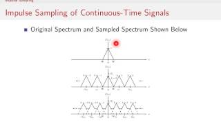 Sampling Signals 413  Impulse Sampling [upl. by Cressi]