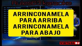 ARRINCONAMELA Dimension Costeña karaoke dev SG [upl. by Russom786]