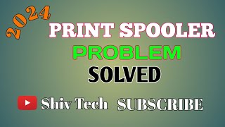 Print Spooler The Issue That Never Got Fixed [upl. by Noled431]