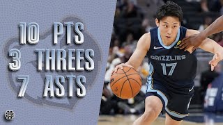 Yuki Kawamura 10 pts 3 threes 7 asts vs Pacers 2024 Preseason [upl. by Connolly367]