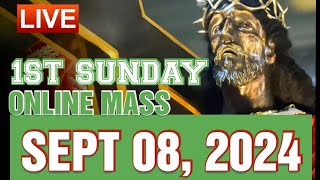 QUIAPO CHURCH LIVE MASS TODAY SEPTEMBER 82024 [upl. by Galitea]