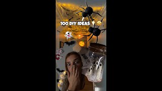 100 DIY IDEAS  Free Handmade GIFT TUTORIALS  Paper Craft  Acrylic Painting  HALLOWEEN DIY Decor [upl. by Ramel]