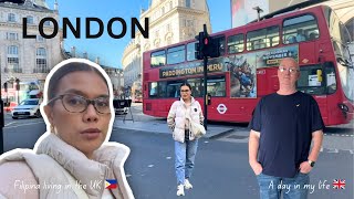 London walk  Covent Garden  Buckingham Palace  FILIPINA living in UK 🇵🇭🇬🇧 [upl. by Macegan]