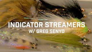 STEELHEAD FLIES W Greg Senyo Indicator Streamers [upl. by Gneh557]