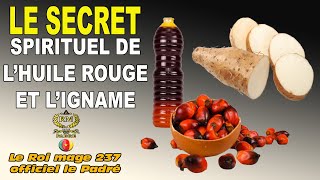 LE SECRET SPIRITUEL DE LHUILE ROUGE ET LIGNAME recette spiritulity protection spirituality [upl. by Rhodia]