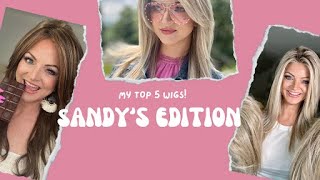 Sandys Top 5 Raquel Welch Wigs A Hair Transformation Journey [upl. by Anal575]