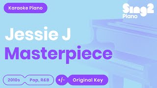 Masterpiece Karaoke  Jessie J Piano Karaoke [upl. by Clarette618]