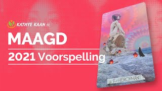 MAAGD ♍️ 2021 TOEKOMST JAAR VOORSPELLING  TAROT KAARTLEGGING HOROSCOOP 💝🌹 [upl. by Nnave]