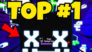 TOP 1 Youtubers HATCHED 21 HUGE HACKED CAT In 80 Hours On CAMERA 😱  Pet Simulator X [upl. by Chobot]