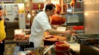 Hong Kong Street Food Preparation of the quotLunch Boxquot Chinese Fast Food [upl. by Brindell]