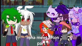 mha meet afton part 1 ideas by ochiko My Au just hope you like [upl. by Methuselah821]