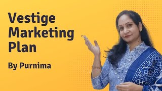 How to show Vestige Marketing Plan  Purnima  Success with Me [upl. by Yelssew211]