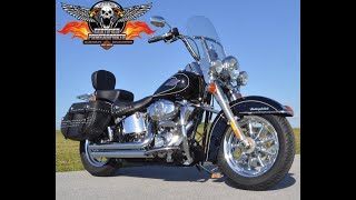 2009 HARLEY DAVIDSON HERITAGE CLASSIC SOFTAIL FLSTC 3500 in Extras [upl. by Siegfried]