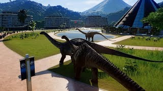 Diplodocus Ankylodocus Apatosaurus amp Indominus Rex Breakout amp Fight 1080p 60FPS [upl. by Natanoy]