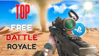 Top 10 FREE Battle Royale PS4 Games 2022 NEW [upl. by Yelknirb]