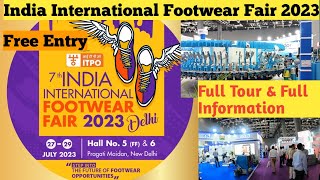 7th India International Footwear Fair 2023  Step Into The Future Of Footwear Opportunities  fair [upl. by Eiramave]