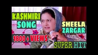 Sheela Zargar new Heart Broke Kashmiri Song Roosh Yikhnaa Poshni Manz [upl. by Rabma]