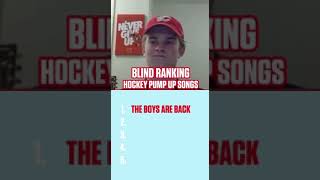 Blind ranking Hockey songs  Dump N’ Chase nhl pumpupmusic blindranking hockeytiktok viral [upl. by Yatnod]