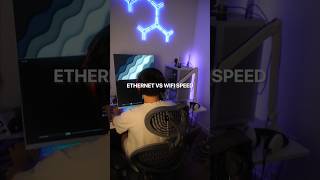 Ethernet vs WiFi speed test [upl. by Pollak]