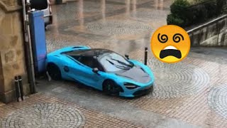 McLaren EN APUROS Atascado y Golpeado en Zarautz [upl. by Arihsat440]