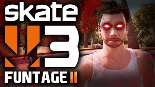 Skate 3 Funtage 2  Night Of The Living Skaters  Skate 3 Zombies Mode Funny Moments [upl. by Kcor865]