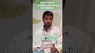 Tratamiento rotura de menisco ✅ sin operación Dr Benjumea  Clínicas H3 [upl. by Kennie20]