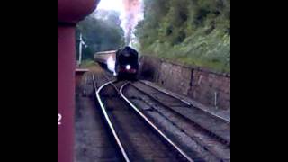 North Yorkshire Moors LMS Black 5 44767 George Stephenson [upl. by Irrej642]