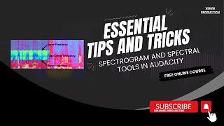 Spectrogram and Spectral Tools in audacity [upl. by Freddie]