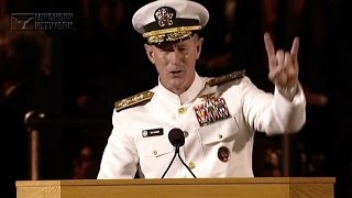 Admiral McRaven addresses the University of Texas at Austin Class of 2014 [upl. by Hizar]