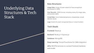 MultiLevel Face Recognition and Crowd Analysis System Using DeepLearning and MERN Stack by kRohith [upl. by Nyrahs]