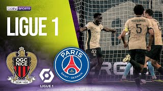 Nice vs PSG  LIGUE 1 HIGHLIGHTS  051524  beIN SPORTS USA [upl. by Riay]