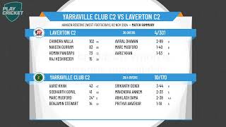 Yarraville Club C2 v Laverton C2 [upl. by Pfosi280]