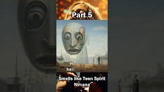 Smells like Teen Spirit  Nirvana  visualized lyrics Part 56 shorts [upl. by Airolg]