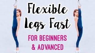 Get Flexible Legs Stretches for Leg amp Hip Flexibility [upl. by Eanerb]