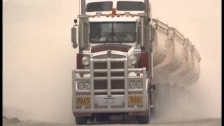 Longest Biggest Road Trains in the world  Australian Outback [upl. by Eynttirb]