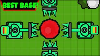 ZOMBSIO BEST BASE EVER  EMERALD BASE AT WAVE 1  SOLO BASE zombsio update [upl. by Cut]