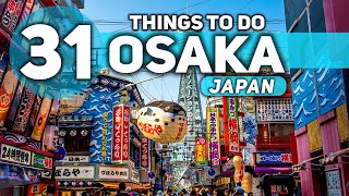 Best Things To Do in Osaka Japan 2024 4K [upl. by Kenwee765]