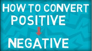 How to convert a Positive to Negative Sentence  Transformation  Rules  Examples  Exercise [upl. by Yelraf]