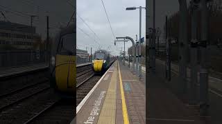 Rare800005 passes through West Ealing with four tones on the slow lines [upl. by Natanoy]