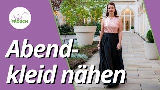 Abendkleid  Paillettenkleid nähen [upl. by Noned]