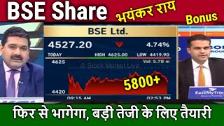 BSE share latest news Anil singhvibse share analysistomorrow targetnse ipo datebse bonus news [upl. by Eceinahs164]