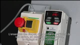 Facilité dinstallation et paramétrage dun Unidrive M200 [upl. by Eanahc]