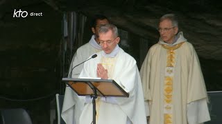 Messe de 10h à Lourdes du 7 avril 2024 [upl. by Gibbeon600]