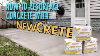 Resurface Your Concrete Driveway [upl. by Alroy]