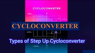 Cycloconverter Step up Cycloconverter [upl. by Annaul]