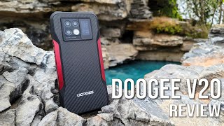 Testing DOOGEE V20 The Coolest Rugged Smartphone  Super Night Vision Camera 😲 [upl. by Neitsabes]